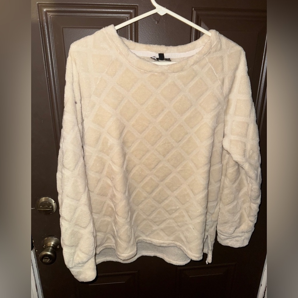 Cozy Cute Cream Sweater- new with no tags anymore